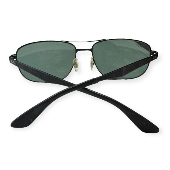 Ray-Ban RB 3528 Aviator Sunglasses Black‎ Frames 145mm - Picture 5 of 9